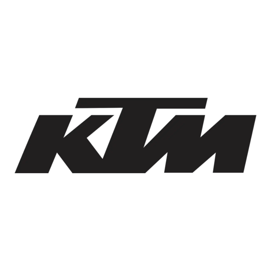 KTM 1290 SUPER ADVENTURE S 2021 Manuel D'utilisation