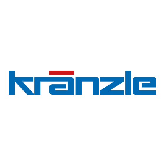 Kränzle HD 7/120 Manuel D'utilisation