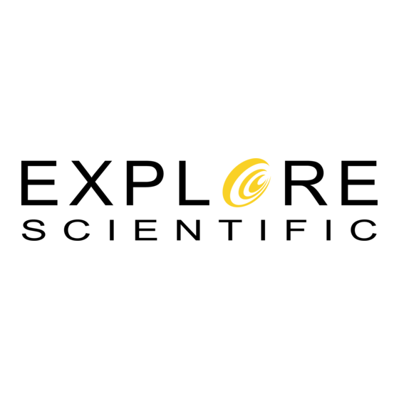 Explore Scientific RDP1001 Mode D'emploi