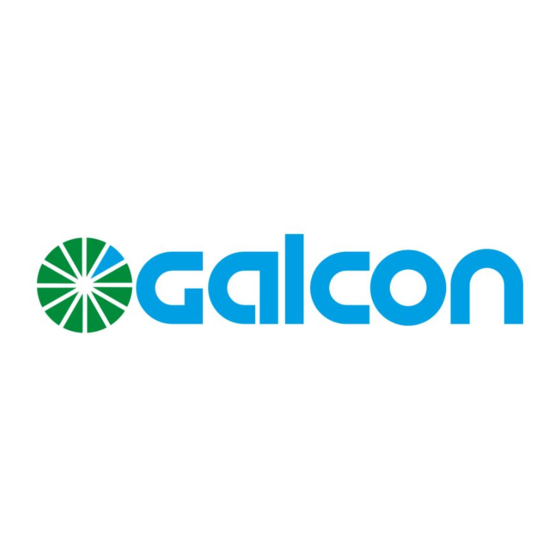 Galcon 7003 Instructions D'installation Et De Fonctionnement