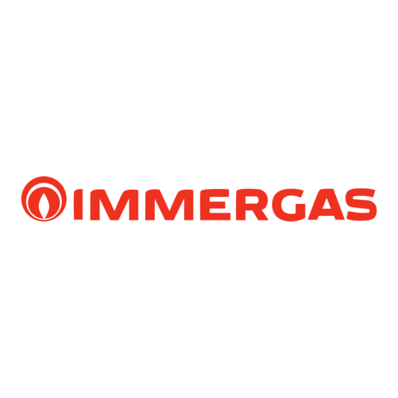 Immergas COD. 3.022648 Instructions Pour L'installation Et L'utilisation
