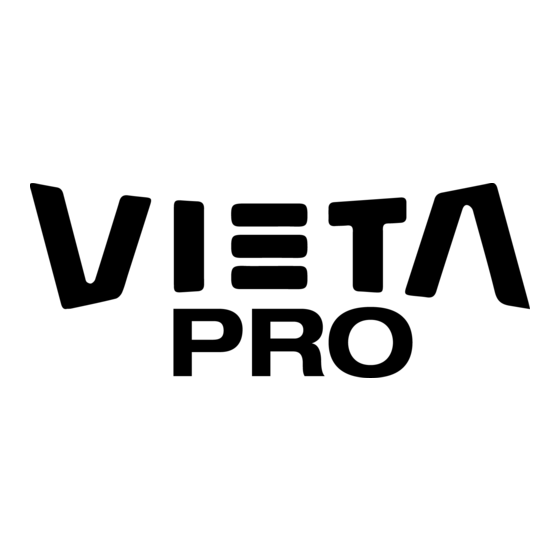 VIETA PRO FOCUS Guide Rapide