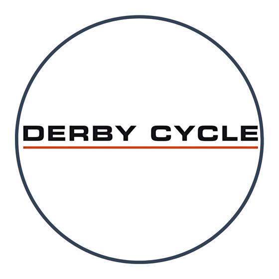 Derby cycle Pedelec Groove Next Notice D'utilisation D'origine