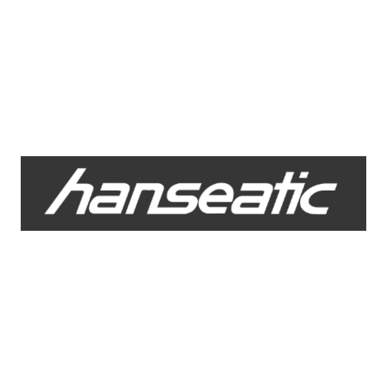 Hanseatic BHT 60 Manuel D'utilisation