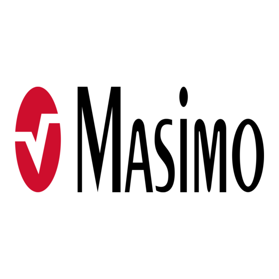 Masimo RD rainbow SET-2 SpO2 Mode D'emploi