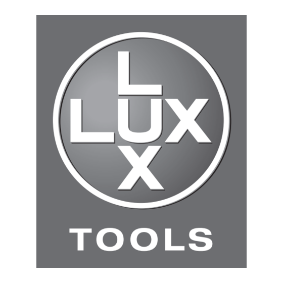 Lux Tools 116206 Notice Originale