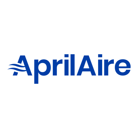 Aprilaire 1510 Instructions D'installation
