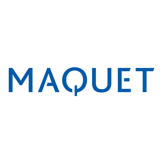 Maquet SERVO-i/s Manuel De L'utilisateur