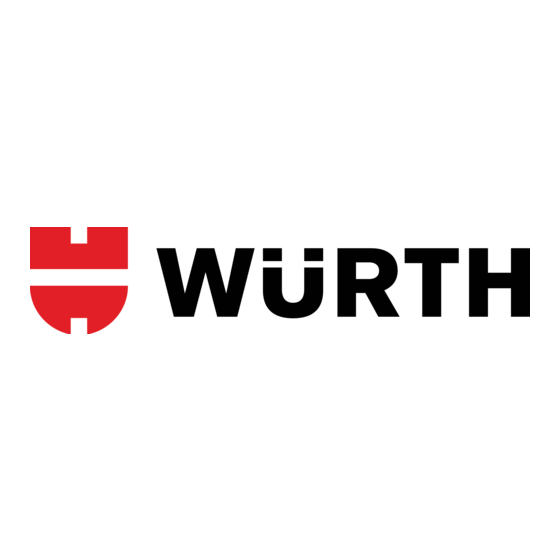 Würth KTS 300-L Mode D'emploi