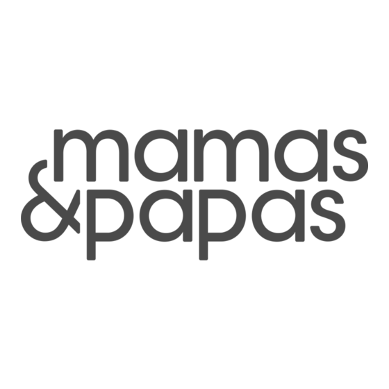 Mamas & Papas Sienna Serie Instructions De Montage