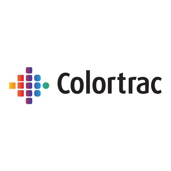 Colortrac UD56T Manuel Utilisateur