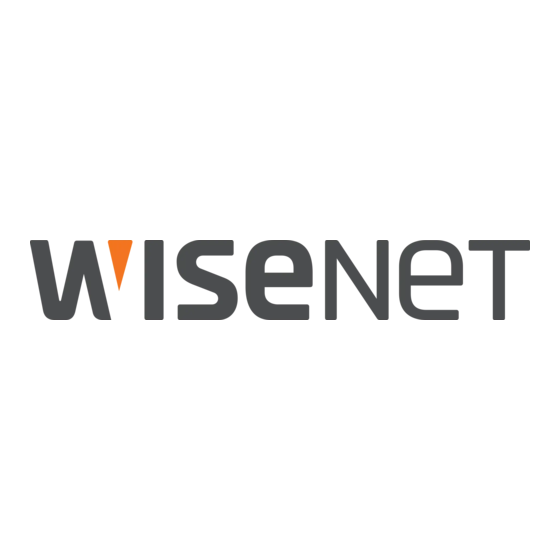Wisenet PNM-C7083RVD Manuel D'utilisation