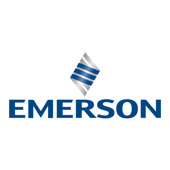 Emerson 80 Serie Instructions D'installation Et D'utilisation
