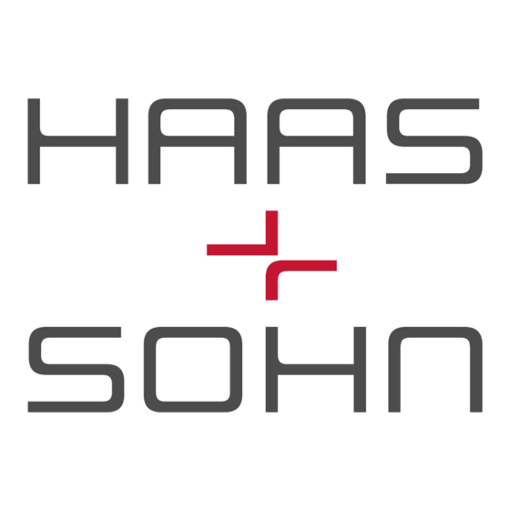 HAAS + SOHN HSP 8 Lucca-II-RLU 442.08 Fiche Technique