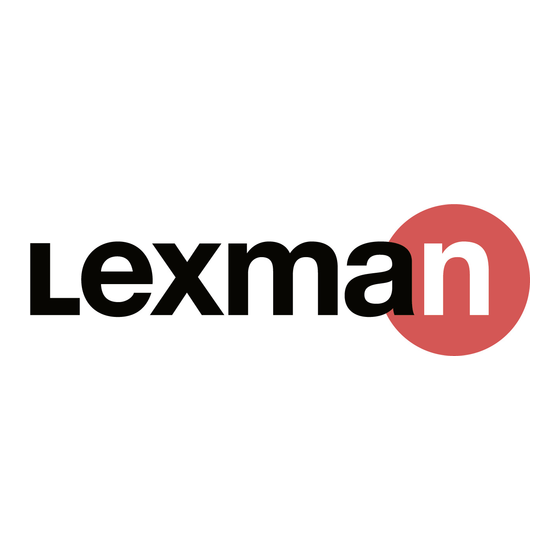 LEXMAN LX-M-2100 Manuel D'utilisation