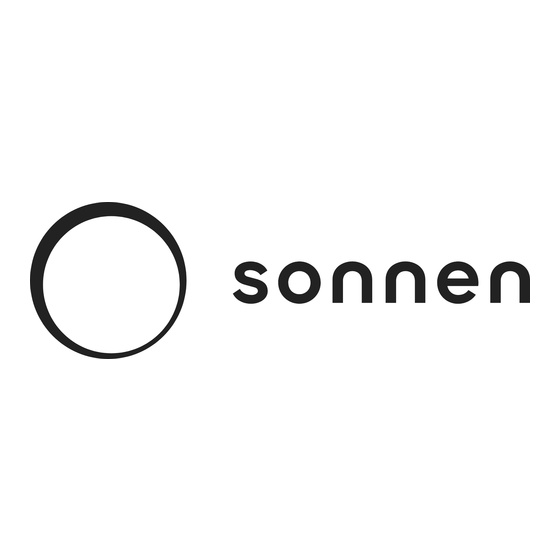 Sonnen DF1-06 Mode D'emploi