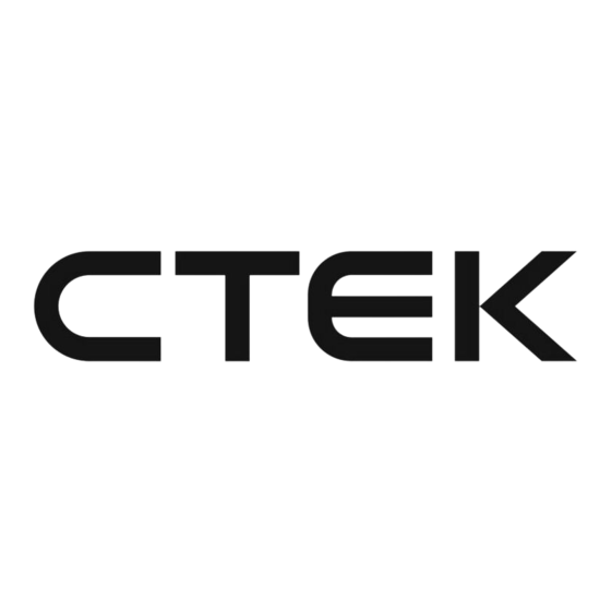 CTEK PRO25S Mode D'emploi