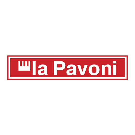 La Pavoni EDL Mode D'emploi