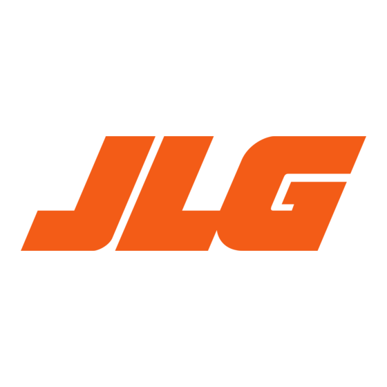 JLG 800S Manuel D'utilisation Et De Sécurité