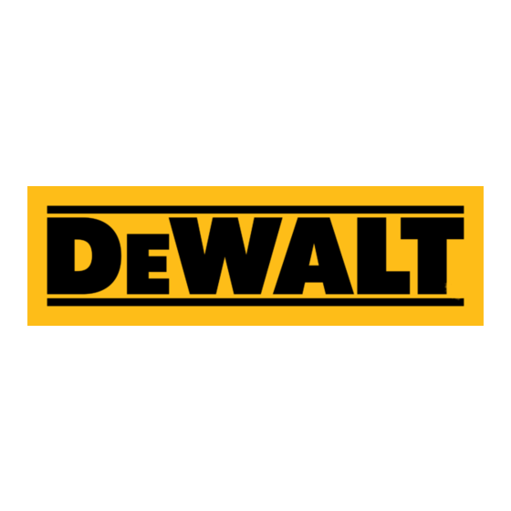 DeWalt DW9106 Guide Rapide