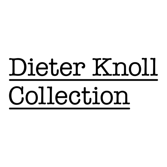 Dieter Knoll Collection DKEV8648XB Notice D'utilisation