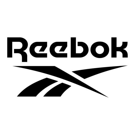 Reebok C 5.8e Mode D'emploi