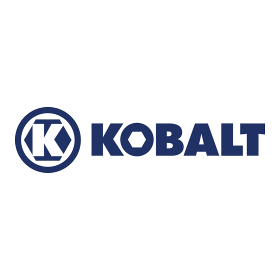 Kobalt 200-2630 Manuel De L'opérateur