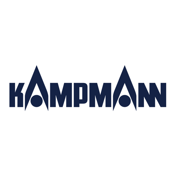 Kampmann Katherm HK Manuel De Montage, D'installation Et D'utilisation