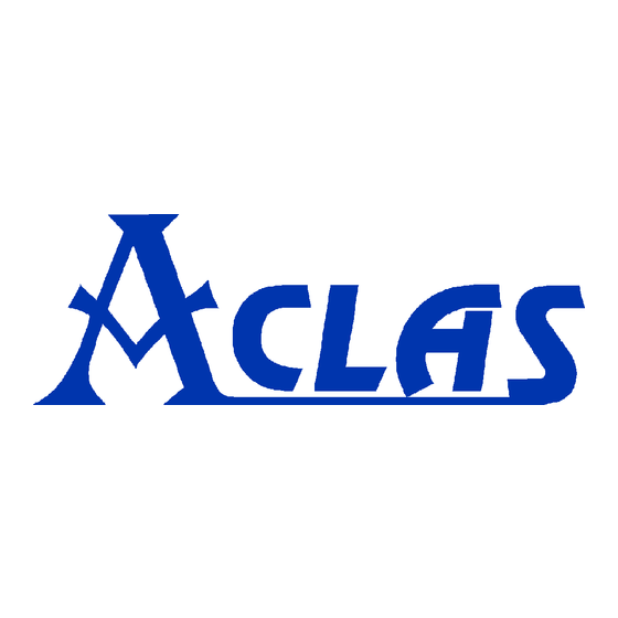 ACLAS PP7MX Manuel D'utilisation