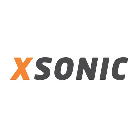 XSONIC AIRSTEP Play Manuel De L'utilisateur