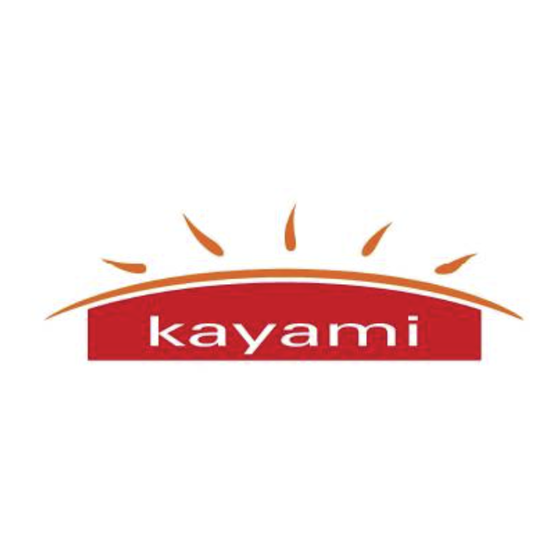 kayami SM 1500 Mode D'emploi