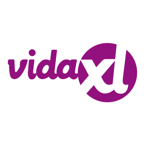 vidaXL HIGHER 1901828001 Manuel D'utilisation