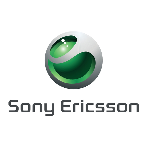 Sony Ericsson T100 Guide Rapide
