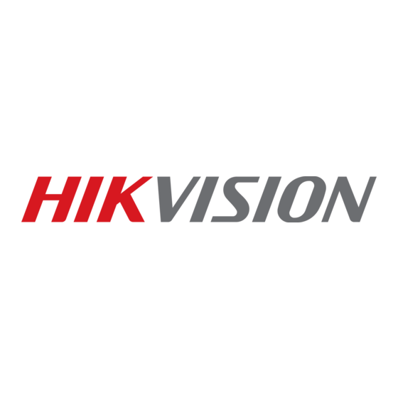 HIKVISION DS-9100/9000HFI-ST Guide De Prise En Main