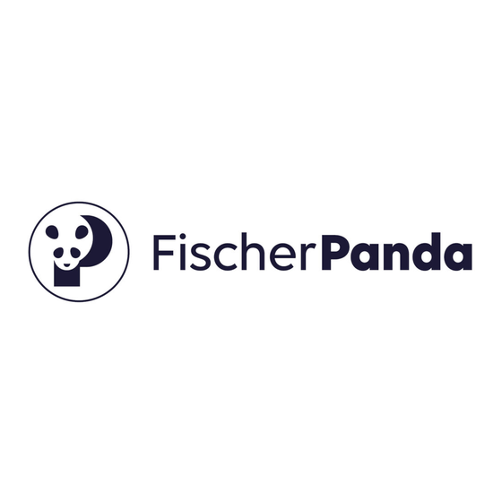 Fischer Panda Panda 4500 FCB Manuel D'opération