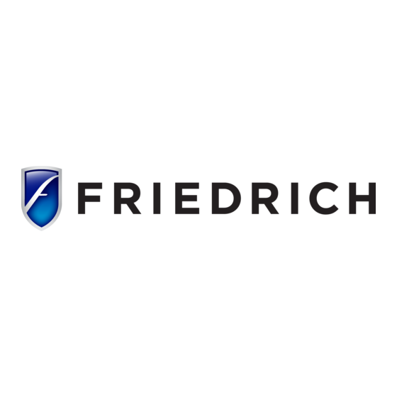 Friedrich MW24C3F Mode D'emploi
