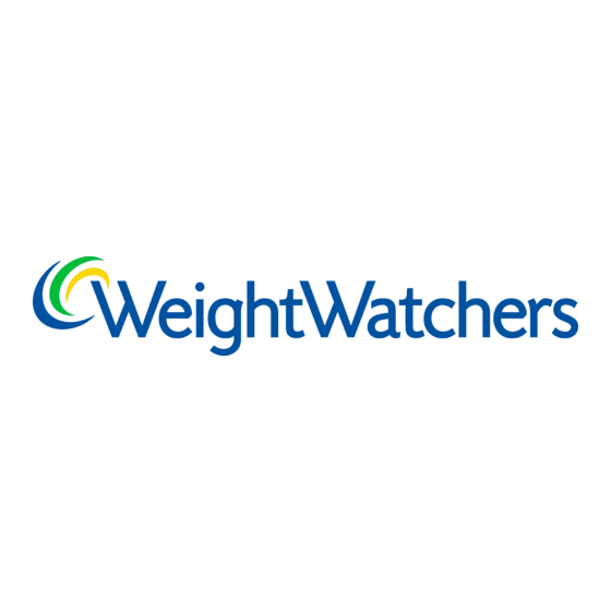 Weight Watchers PointsPlus Guide De Démarrage