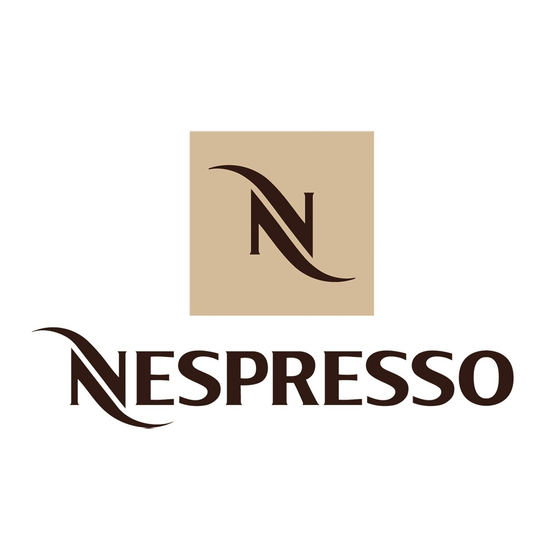 Nespresso ZENIUS Guide Rapide