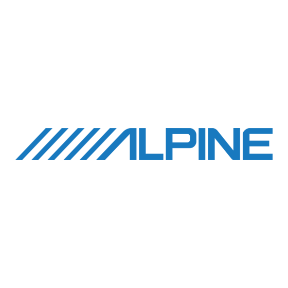 Alpine MRX-T17 Mode D'emploi