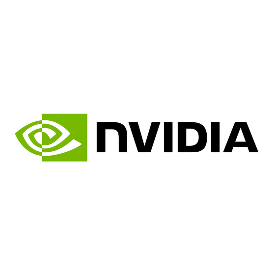 Nvidia GeForce Serie Manuel D'utilisateur