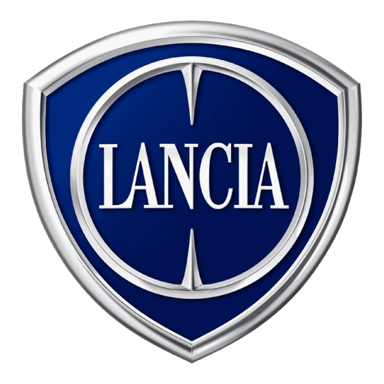Lancia Ypsilon 2010 Notice D'entretien