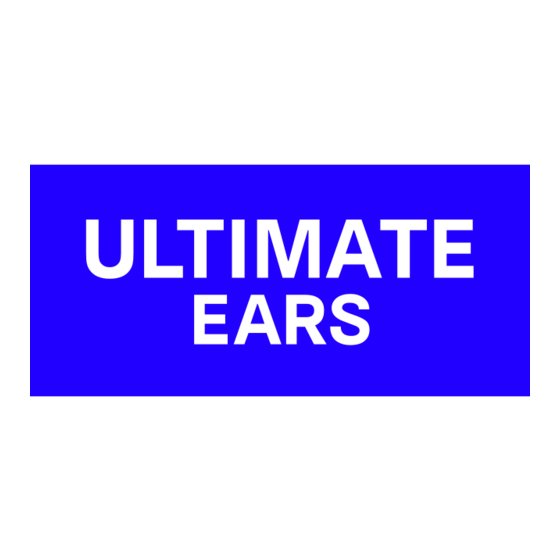 Ultimate Ears Megaboom 3 Guide Rapide