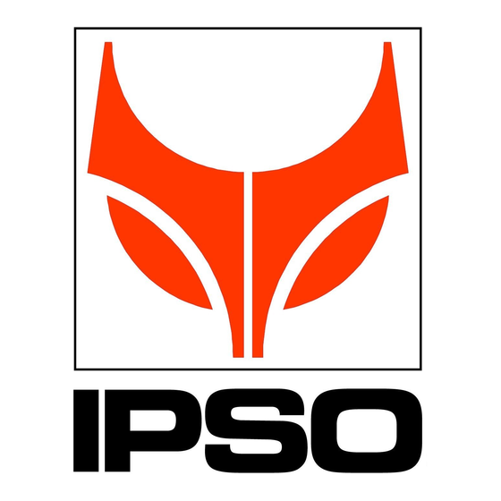 IPSO PS40 Guide De Programmation