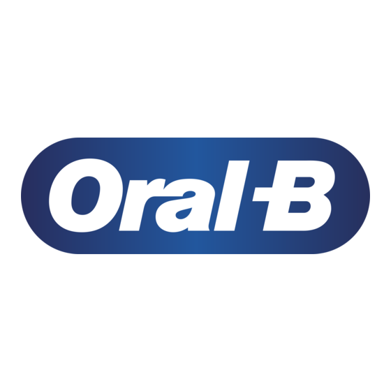 Oral-B Plak Control D 8513 Mode D'emploi