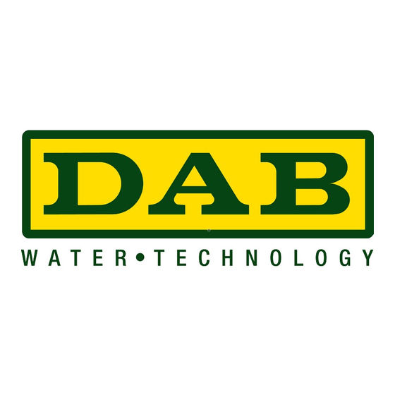 DAB S4 Instructions Pour L'installation Et La Maintenance