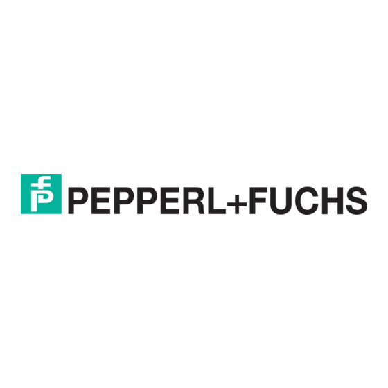 Pepperl+Fuchs UC3000 U12 E6 R2 Guide Rapide