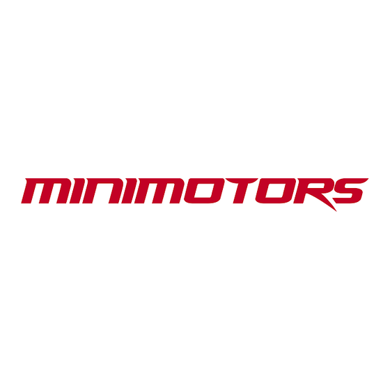 Minimotors FUTECHER GUN Manuel D'utilisation