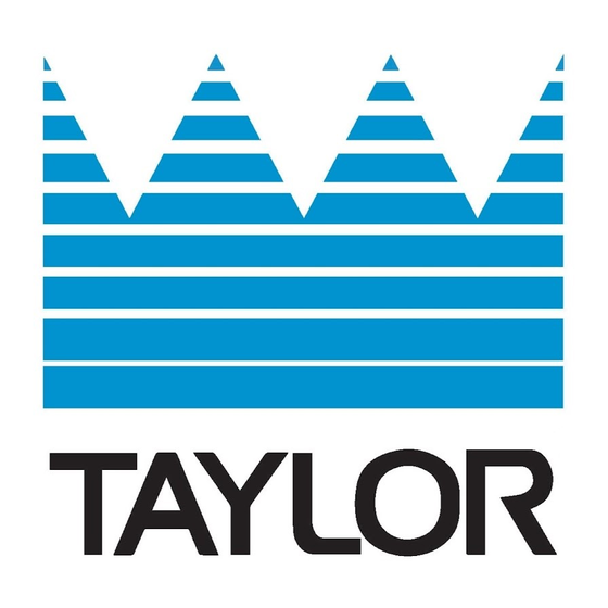 Taylor 7407 Mode D'emploi