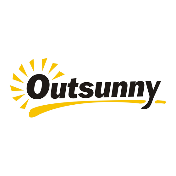 Outsunny 84G-057V00 Instructions De Montage