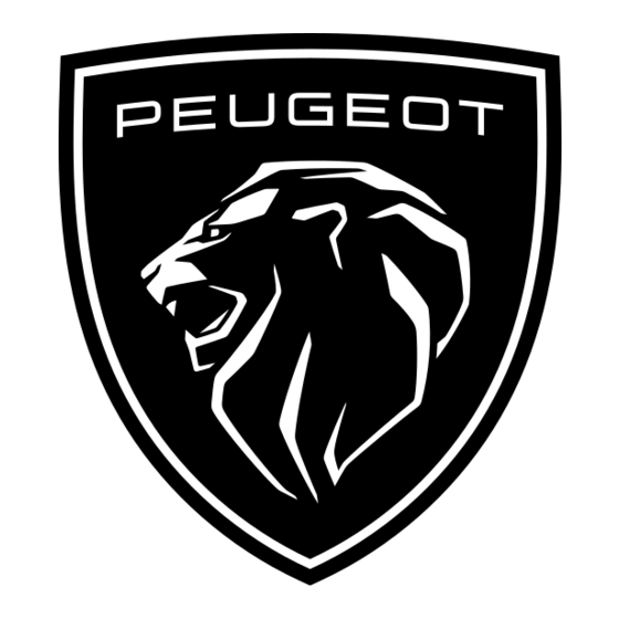 PEUGEOT F11 Guide Rapide